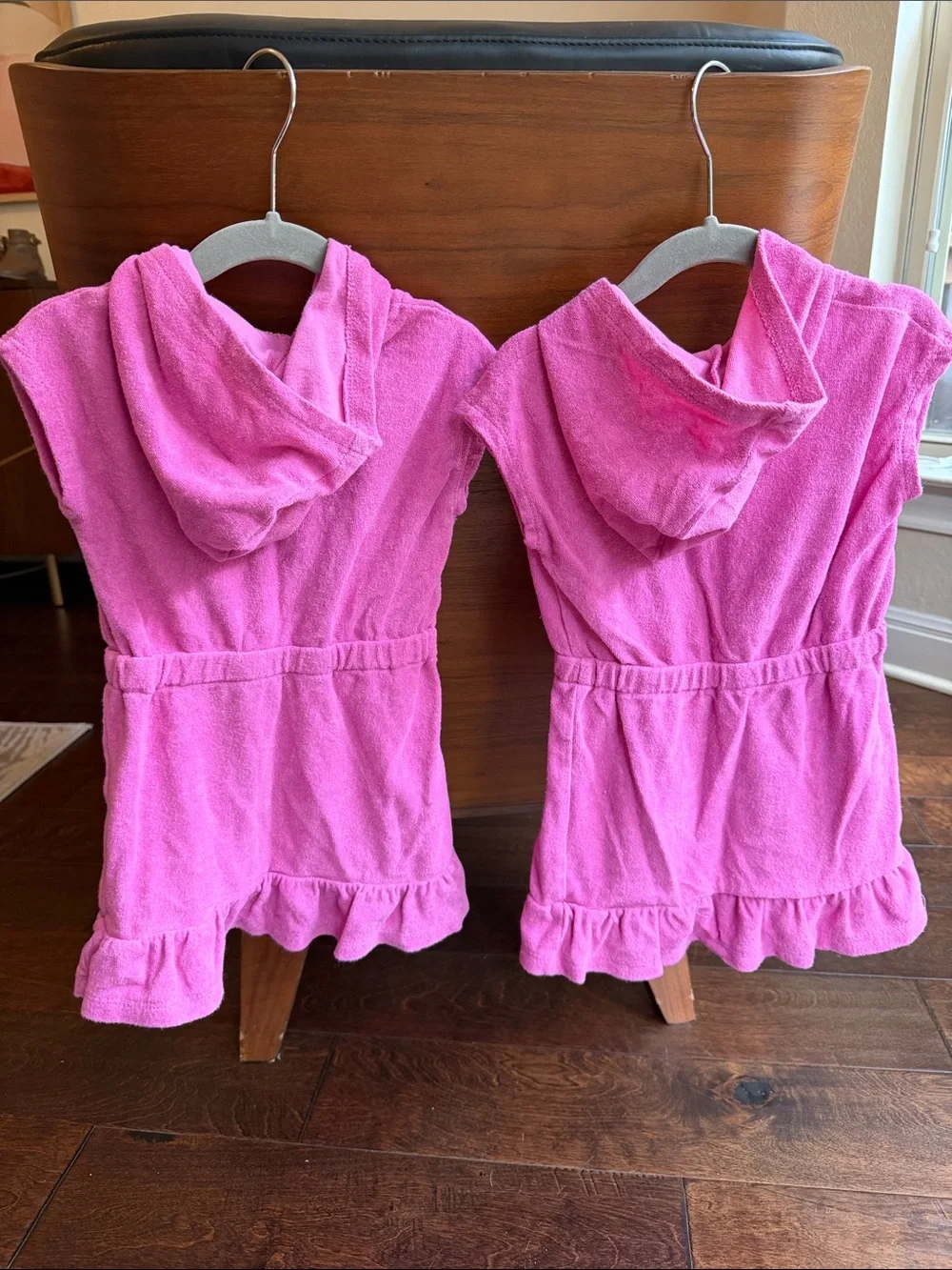 TWIN 3T Disney Pink Minnie Mouse Hooded Swim Cover ups